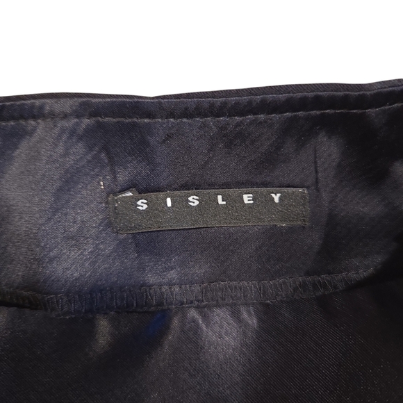 Sisley Black Skirt With Lace Detailing IT Size 42 US size S - Picture 5 of 8